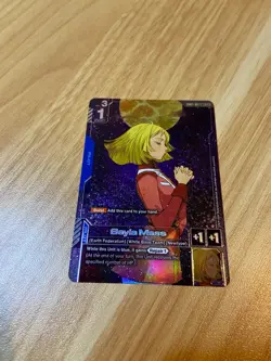 Sayla Mass GD01-087 R+ Alt Art Gundam Card Game Newtype Rising - Image 1