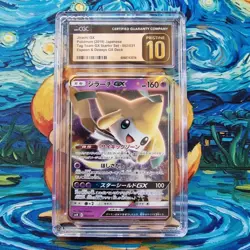 Jirachi CGC 10 Pristine Tag Team Starter Deck 002/031 Japanese Pokemon Card - Image 1