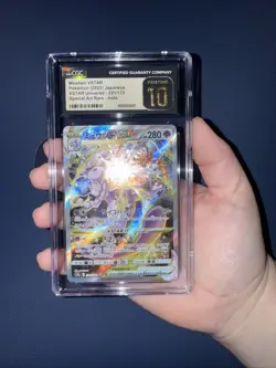 CGC 10 PRISTINE Pokemon Card Mewtwo Vstar SAR 221/172 Vstar universe Japanese - Image 4