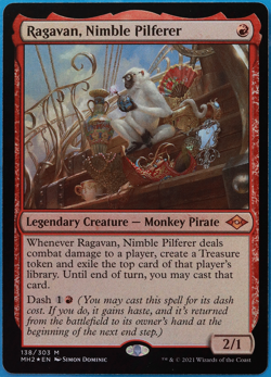 Ragavan, Nimble Pilferer FOIL Modern Horizons 2 MINT CARD (503646) ABUGames - Image 1