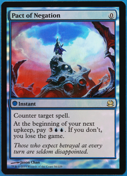 Pact of Negation FOIL Modern Masters MINT Blue Rare CARD (503640) ABUGames - Image 1