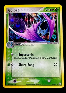 Golbat 36/101 NM Holo Card Ex Hidden Legends Pokemon TCG - Image 1
