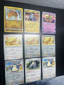 Pokemon TCG Mixed Card Lot 9 - Dragonite Dialga Alakazam Eevee Snorlax NM - Image 2