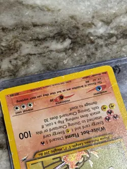 Pokemon TCG Shining Charizard Neo Destiny Holo Card 107/105 - Hp/dam Condition - Image 4