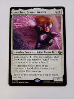Arachne, Psionic Weaver 0002 MTG Magic Marvel's Spider-Man - Image 1