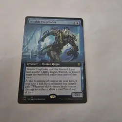 Nimble Trapfinder (Extended Art) Zendikar Rising Regular Magic The Gathering MTG - Image 1