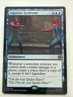 MTG Impostor Syndrome 0034 Regular Marvel's Spider-Man NM SPM - Image 1