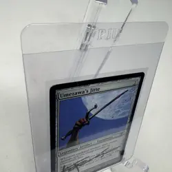 Magic MTG Betrayers of Kamigawa Umezawa's Jitte Signed by Christopher Moeller LP - Image 4