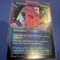 MTG Magic The Gathering Future Sight Secret Lair Blue Enchantment Commander - Image 2