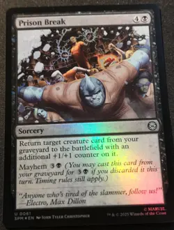Prison Break - Foil - SPM - MTG - EN - NM - 0061 - Image 1