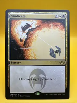 x1 Vindicate | Modern Horizons 2 | NM | Magic MTG [freshpullsco] - Image 1