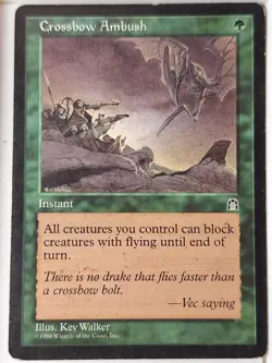 Crossbow Ambush - Stronghold - Magic the Gathering MTG Nice! - Image 1