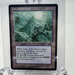 Magic: The Gathering (MTG) Alliances (1996) Lake Of The Dead Lightly Played (2) - Image 1