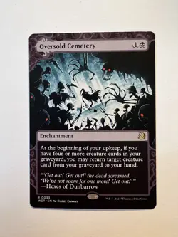 Oversold Cemetery - SHOWCASE - MTG Wilds of Eldraine: Enchanting Tales - NM - Image 1