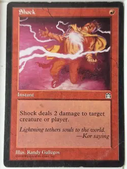 Shock - Stronghold - Magic the Gathering MTG Nice! - Image 1