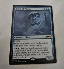 Djinn of Wishes Core Set 2019 Regular Magic The Gathering MTG - Image 1