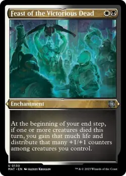 Feast of the Victorious Dead (Foil Etched) -Foil Near Mint MTG - Image 1