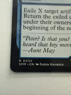 MTG Hide on the Ceiling 0032 Regular Marvel's Spider-Man NM SPM - Image 2