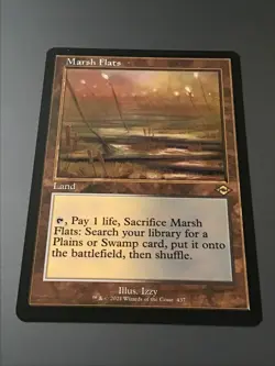 MTG Modern Horizons 2 #437 Marsh Flats Retro Frame NM - Image 1