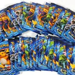 Newest 324Pcs Pokemon Cards Sun & Moon XY Evolutions Pokemon Booster Box Collect - Image 3