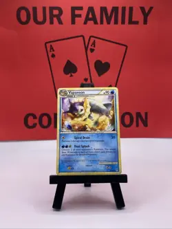 Vaporeon 52/95 Call of Legends Pokemon TCG Regular Uncommon 2011 MP - Image 1