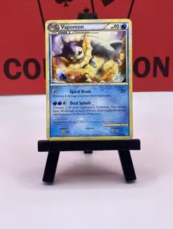 Vaporeon 52/95 Call of Legends Pokemon TCG Regular Uncommon 2011 MP - Image 2