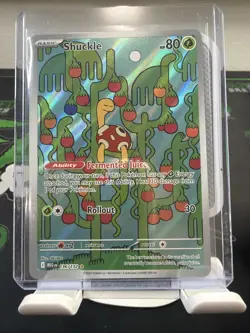 SHUCKLE Illustration Rare Holo #136/132 Pokemon Mega Evolution Eng Pack Fresh - Image 1