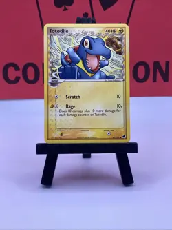 Totodile 67/101 Dragon Frontiers Pokemon TCG Regular Common 2006 LP - Image 2