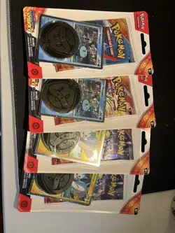 Pokemon TCG Surging Sparks Blister 4 Pack Sealed - Image 1
