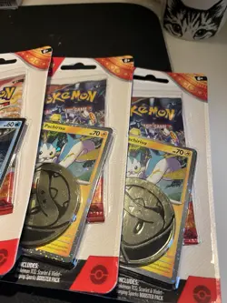 Pokemon TCG Surging Sparks Blister 4 Pack Sealed - Image 4