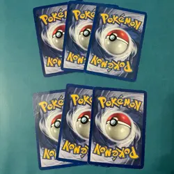 Pokemon TCG: Base Set Energy Set Lot, English, HP (6 Cards) - Image 2