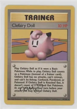 Clefairy Doll Pokemon Base Set #70 1999 - Image 1