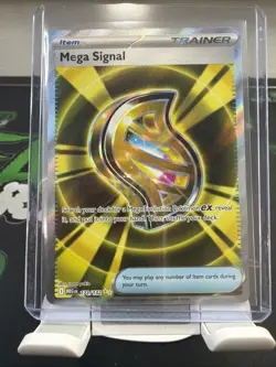Pokemon Mega Signal 171/132 Mega Evolutions Ultra Rare Full Art LP - Image 1