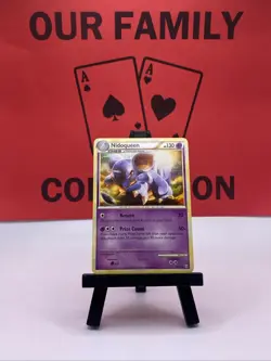 Nidoqueen 28/102 Triumphant Rare Regular Pokemon TCG 2010 LP - Image 1