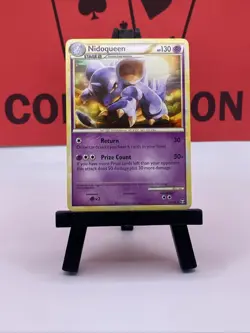 Nidoqueen 28/102 Triumphant Rare Regular Pokemon TCG 2010 LP - Image 2