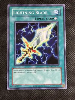 YuGiOh! - Lightning Blade RP02-EN032 Common Unlimited (Reprint) Near Mint - Image 1