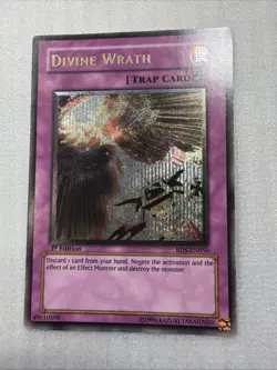 *** DIVINE WRATH *** 1ST EDITION ULTIMATE RARE RDS-EN050 YUGIOH! - Image 1