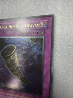 Yugioh! LP Black Horn of Heaven - CDIP-EN060 - Ultimate Rare - 1st Edition - Image 4