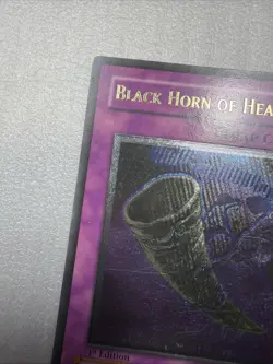 Yugioh! LP Black Horn of Heaven - CDIP-EN060 - Ultimate Rare - 1st Edition - Image 5