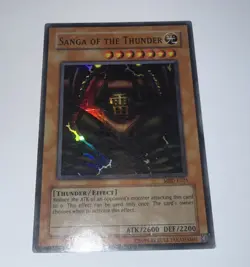 Yugioh Sanga of the Thunder MRD-E025 Super Rare Unl (MP) - Image 1