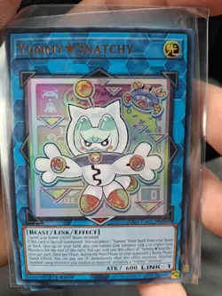 Yugioh Justice Hunters - Yummy Snatchy - Ultra Rare - JUSH-EN022 - Image 1
