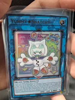 Yugioh Justice Hunters - Yummy Snatchy - Ultra Rare - JUSH-EN022 - Image 2