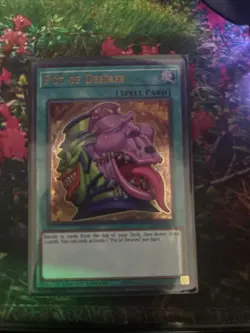 Yugioh! Pot of Desires - CT14-EN004 - Ultra Rare - Limited Edition NM - Image 1