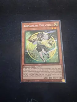 Yugioh! Dracotail Phryxul DOOD-EN023 SECRET Doom of Dimensions - Image 3