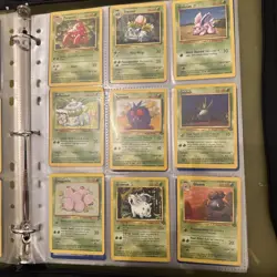 Pokemon TCG WOTC 110+ Cards Bundle-Base Set 1/2,Fossil,Jungle,Rocket,Neo,Gym - Image 5