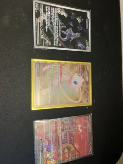 Mew EX, Mewtwo And Good Mew Metal Card. 151 Ultra Premium Collection Promos! - Image 1