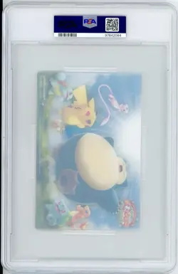 PSA 9 Snorlax Pikachu Nipponbare Campaign Clear Card Pokemon Center Tokyo DX - Image 2