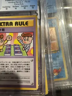 Pokemon Card Extra Rule 3 Deck Battle Japanese Vending Series 3 CGC perfect 10 - Image 3