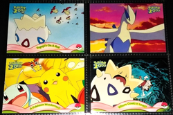 TOPPS POKEMON THE MOVIE 2000 - COMPLETE NON FOIL CARD SET - 72/72 - EX/NM - Image 1