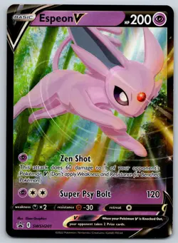 Espeon V - Promo SWSH: Sword & Shield Promo Cards SWSH201 NM - Image 1
